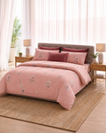 Dsence Elite Floral Bedsheet – Super King Size | 100% Pure Cotton 600 TC