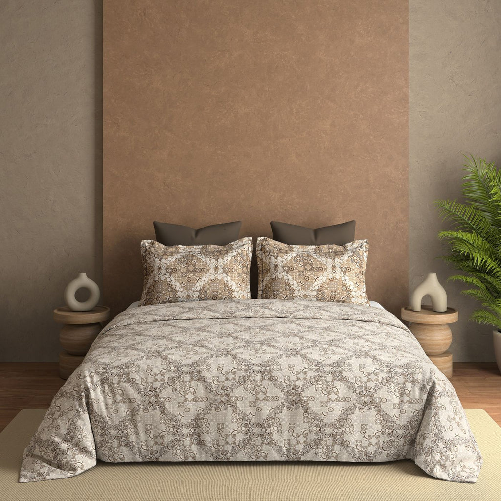 Blush & Bloom Collection - Queen size | 100% pure cotton 340 TC