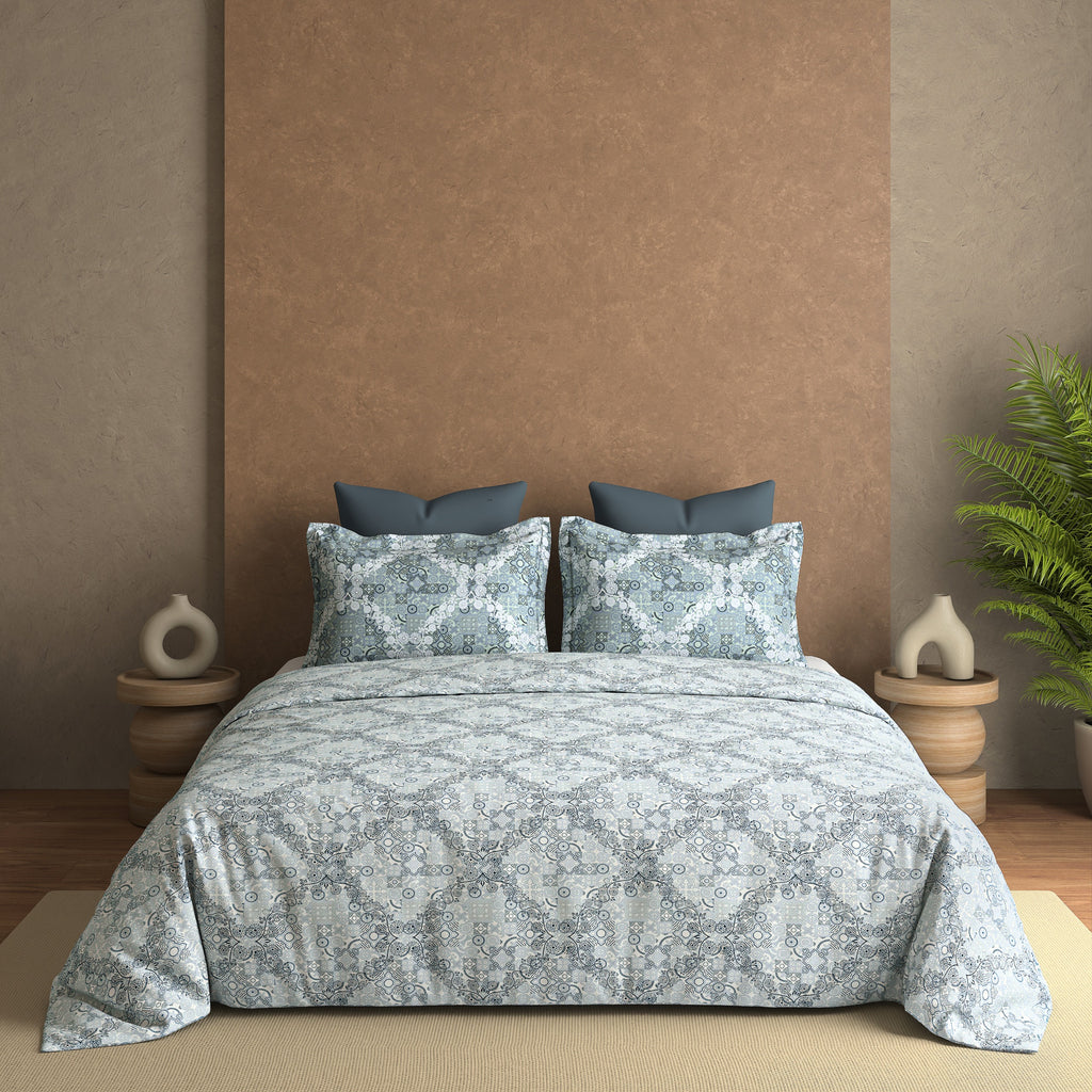 Blush & Bloom Collection - Queen size | 100% pure cotton 340 TC