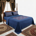 Ethnic Printed Bedsheet - Super King Size | 100% Pure Cotton 300 TC