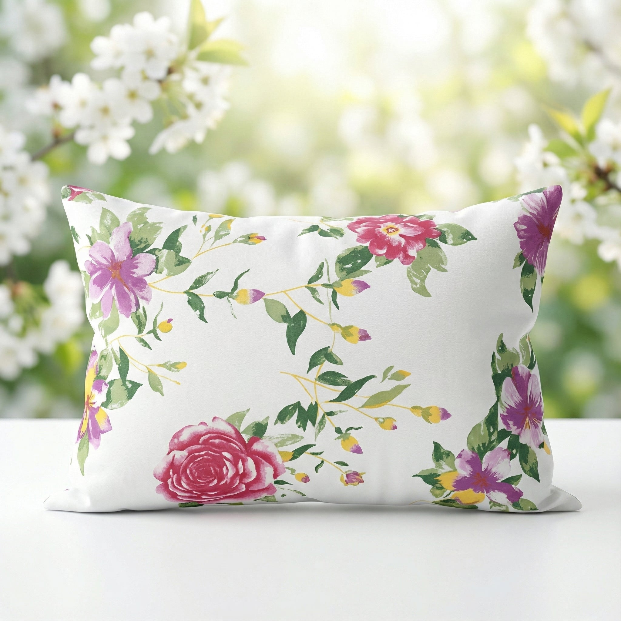 Floral collection - Super king size  | 100% pure cotton 600 TC