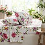Floral collection - Super king size  | 100% pure cotton 600 TC