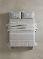 Jaipur Print Ethnic Bedsheet – Queen Size | 100% Pure Cotton 350 TC