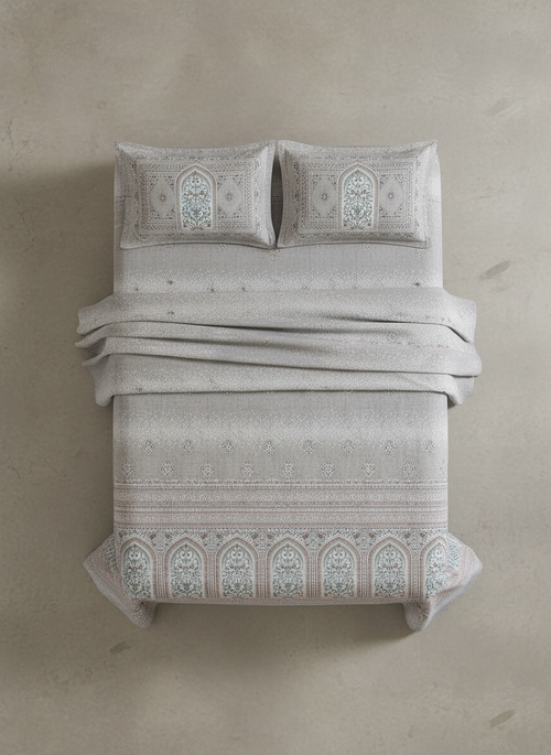 Jaipur Print Bedsheet – Queen Size | 100% Pure Cotton 350 TC