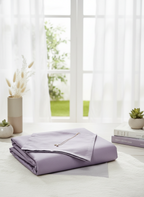 New Lilac Solid Bedsheet – Super King Size | 100% Pure Cotton