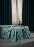 Mint Solid Bedsheet – Super King Size | 100% Pure Cotton