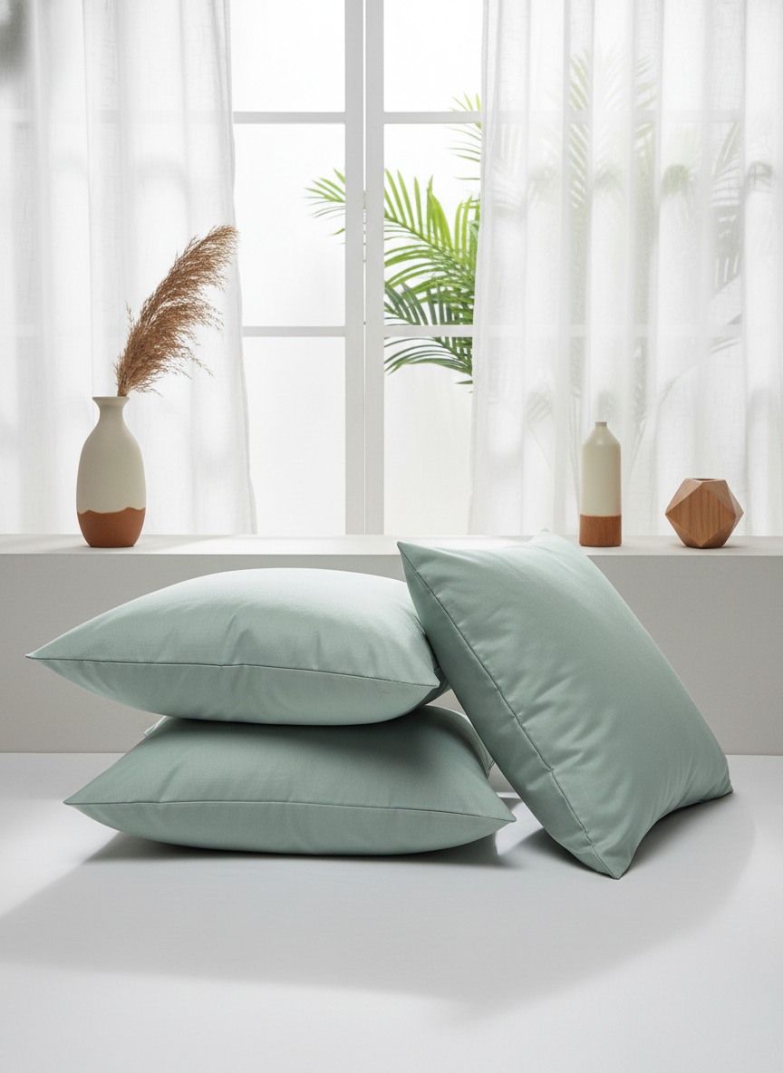 Mint Solid Bedsheet – Super King Size | 100% Pure Cotton