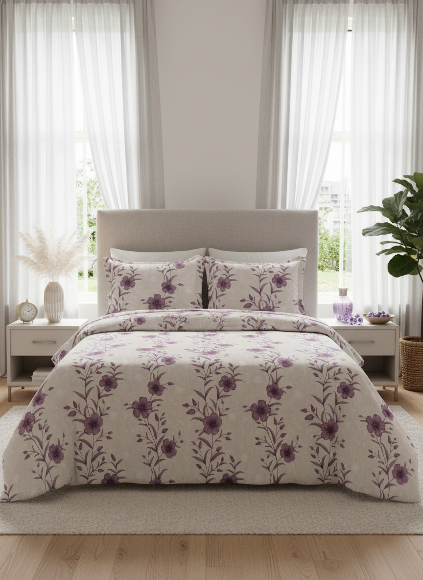 Dsence Elite Luxe Bedsheet – Super King Size | 100% Pure Cotton 600 TC