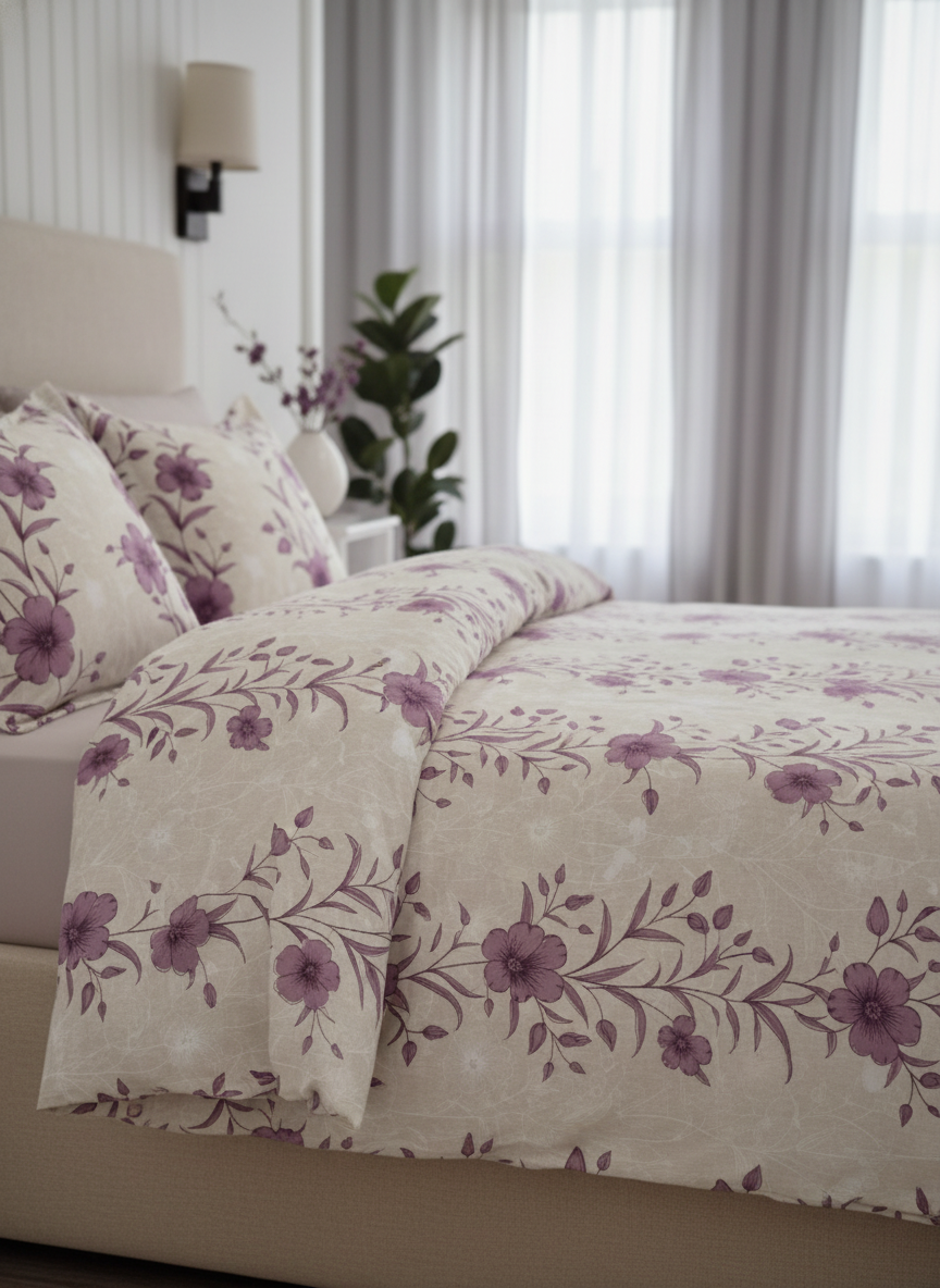 Dsence Elite Luxe Bedsheet – Super King Size | 100% Pure Cotton 600 TC