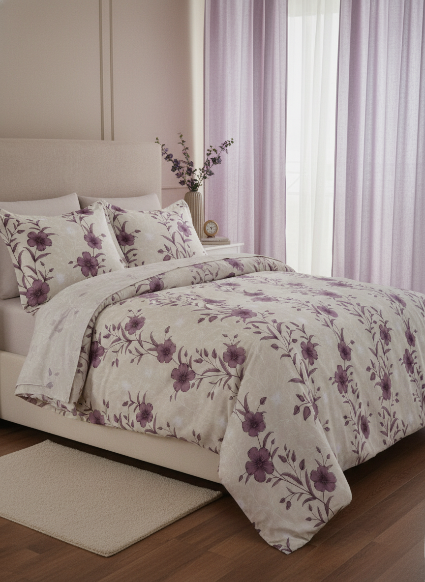 Dsence Elite Luxe Bedsheet – Super King Size | 100% Pure Cotton 600 TC