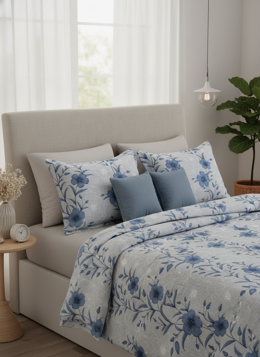 Dsence Elite Supreme Bedsheet – Super King Size | 100% Pure Cotton 600 TC