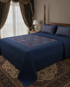 Ethnic Printed Bedsheet - Super King Size | 100% Pure Cotton 300 TC