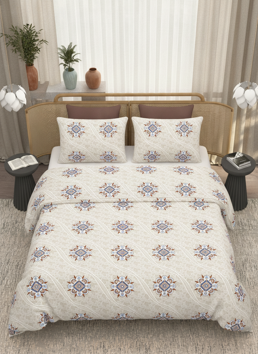 Dsence Timeless Collection - Queen size | 100% pure cotton 240 TC
