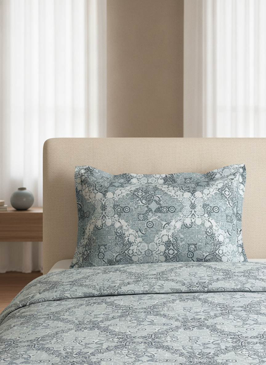 Blush & Bloom Collection - Queen size | 100% pure cotton 340 TC