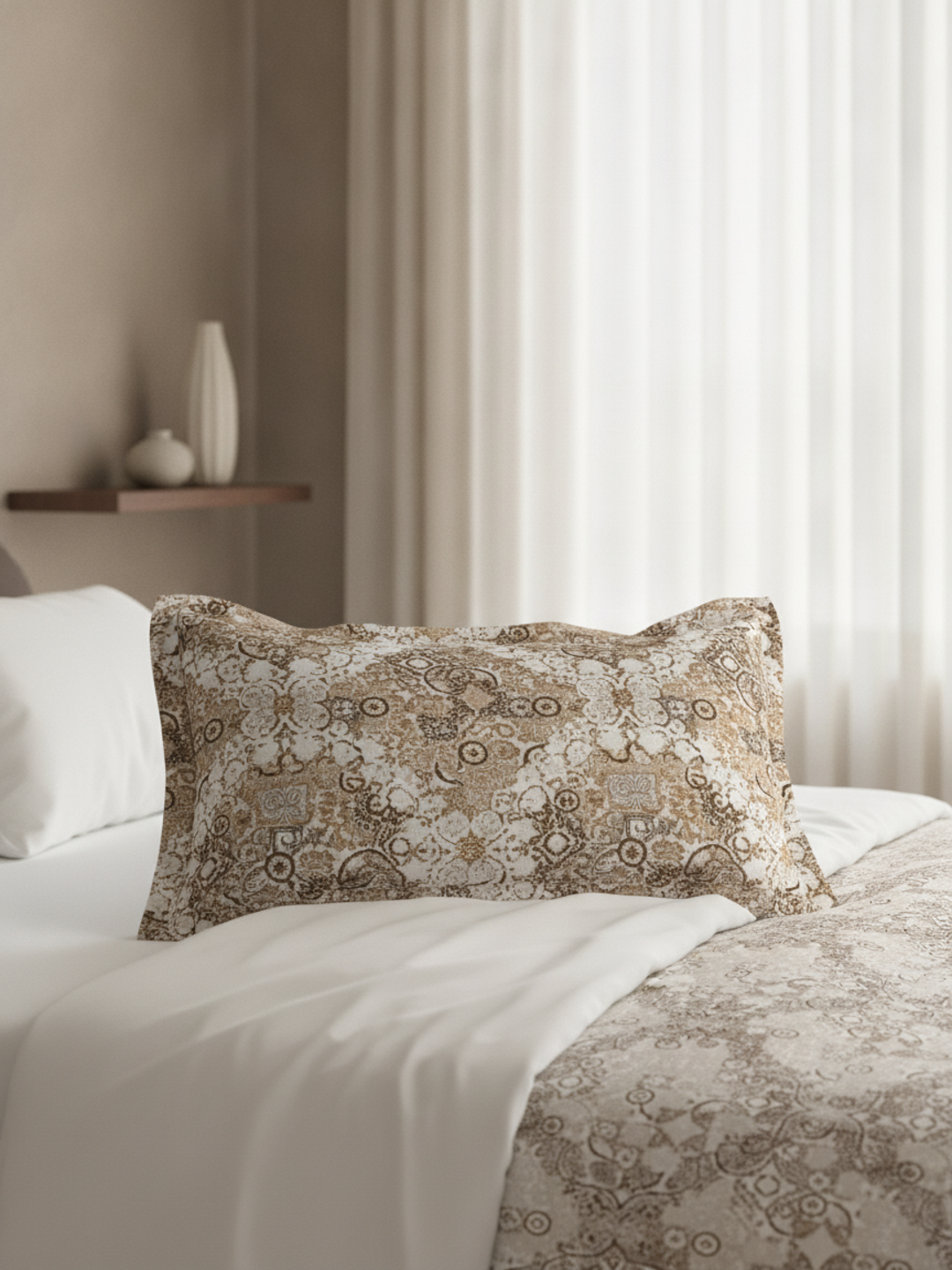 Blush & Bloom Collection - Queen size | 100% pure cotton 340 TC