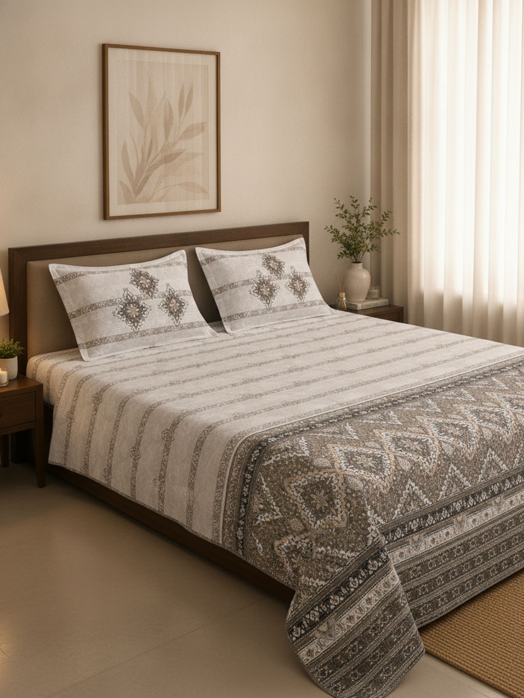 Aristo collection - Queen Size 100 | 100% cotton 400 TC