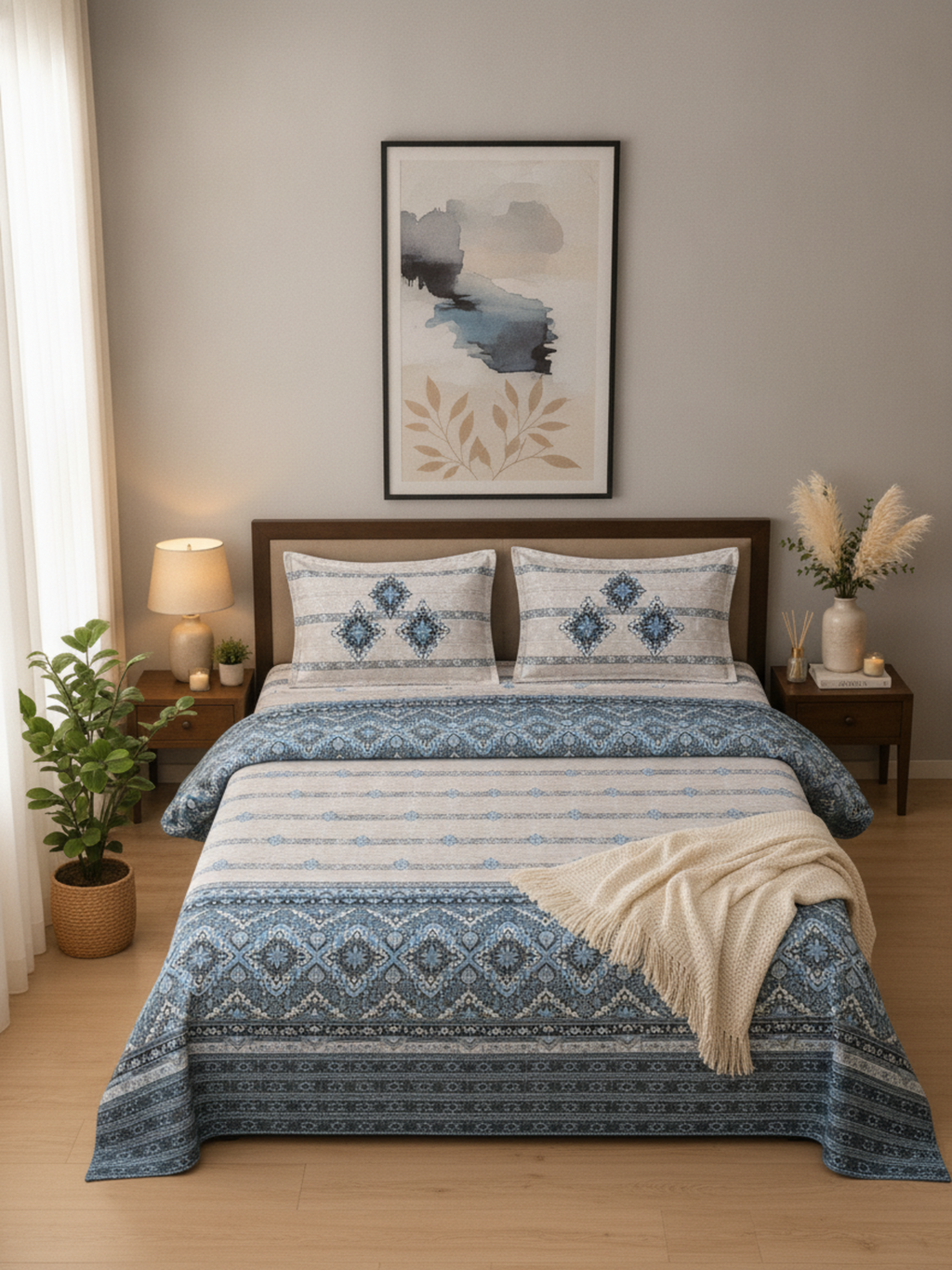 Aristo collection - Queen Size 100 | 100% cotton 400 TC